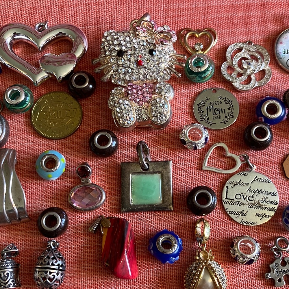 Assorted Charms and Pendants Collection - Picture 3 of 16